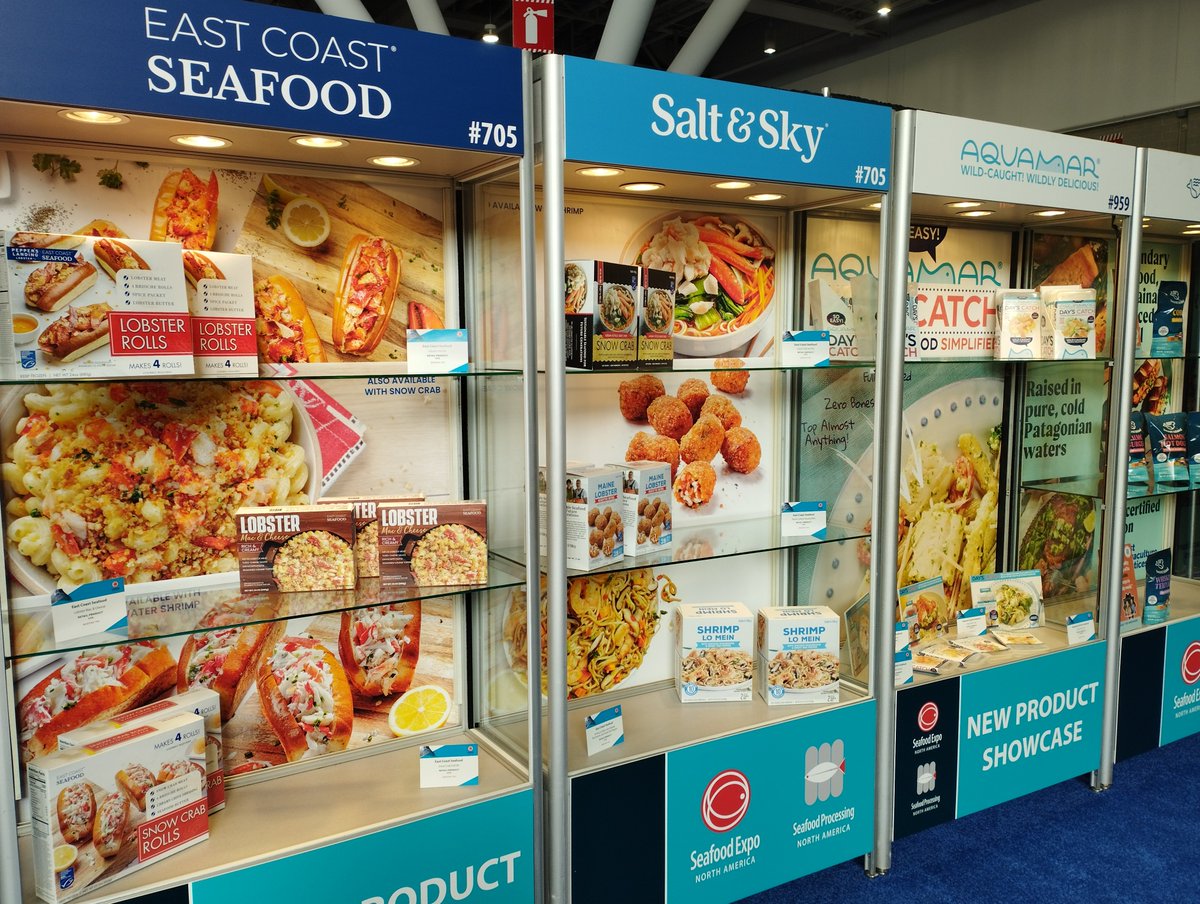SeafoodExpoAsia's tweet photo. Looking for sourcing inspirations? Check out the New Product Showcase at #SENA23 and see more at #SEAsia23 https://t.co/zvkWtY87pI