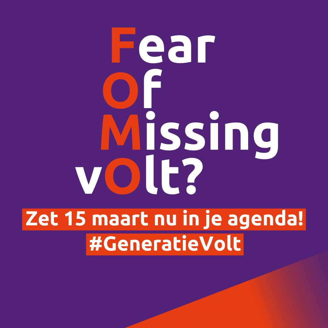 Woensdag gaan we naar de stembus, wij kunnen niet wachten! En jij? #generatievolt #stemvolt