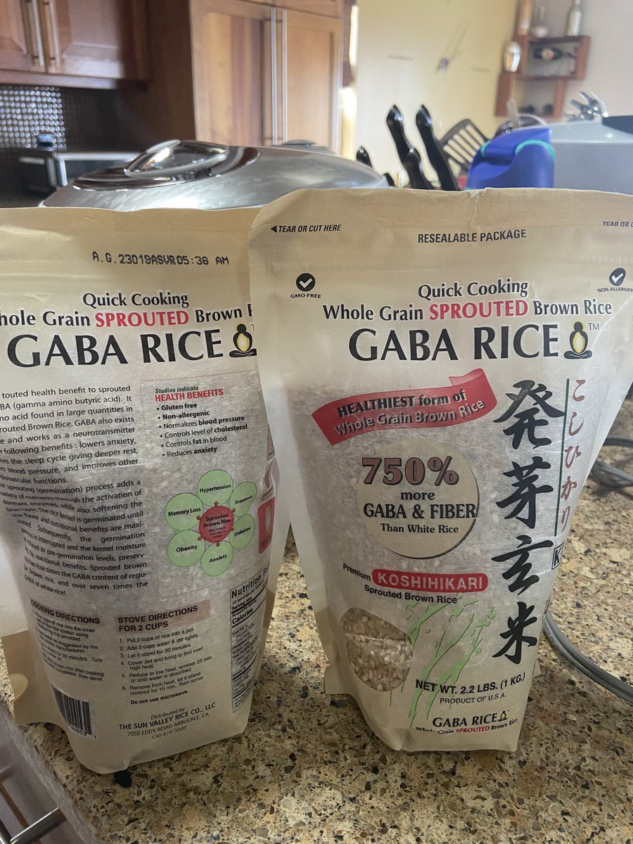 Comfortably Dumb on Twitter "Had gaba rice for the first time last