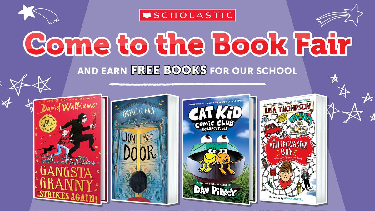 The <a href="/Scholastic/">Scholastic</a> bookfair will be arriving <a href="/CottinghamCofE/">Cottingham CofE</a> this week!

Please come and find us in the hall from 3:15 on Friday 17th, Monday 20th and Tuesday 21st.