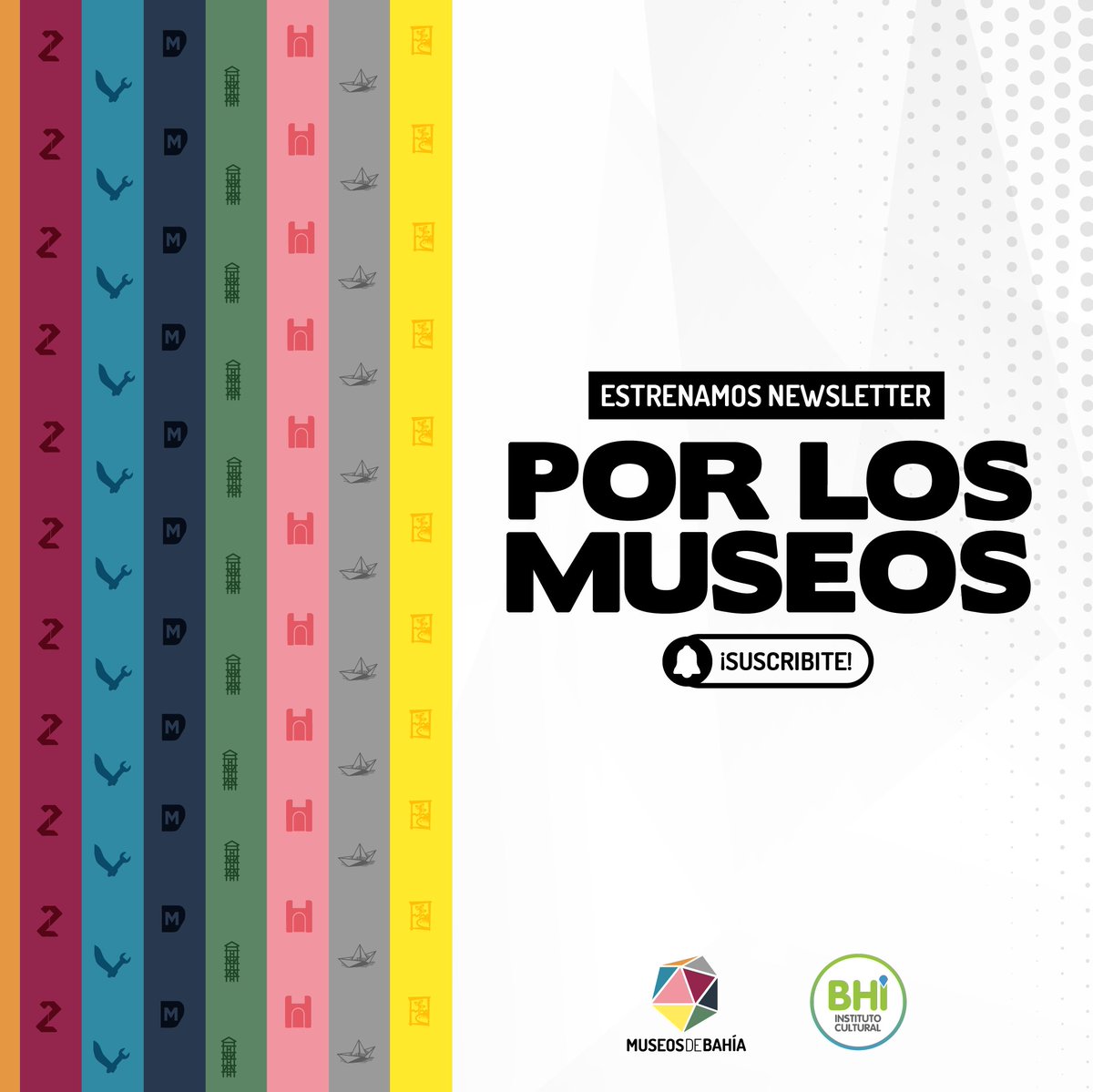 MuseosdeBahia's tweet photo. 📩 ¡Estrenamos newsletter: Por los museos! ¡Suscribite! 📩 

El mundo de los museos y su vida cotidiana comentada desde adentro… ¡novedades, proyectos e ideas! 🌎 https://t.co/TGrlTuimpf