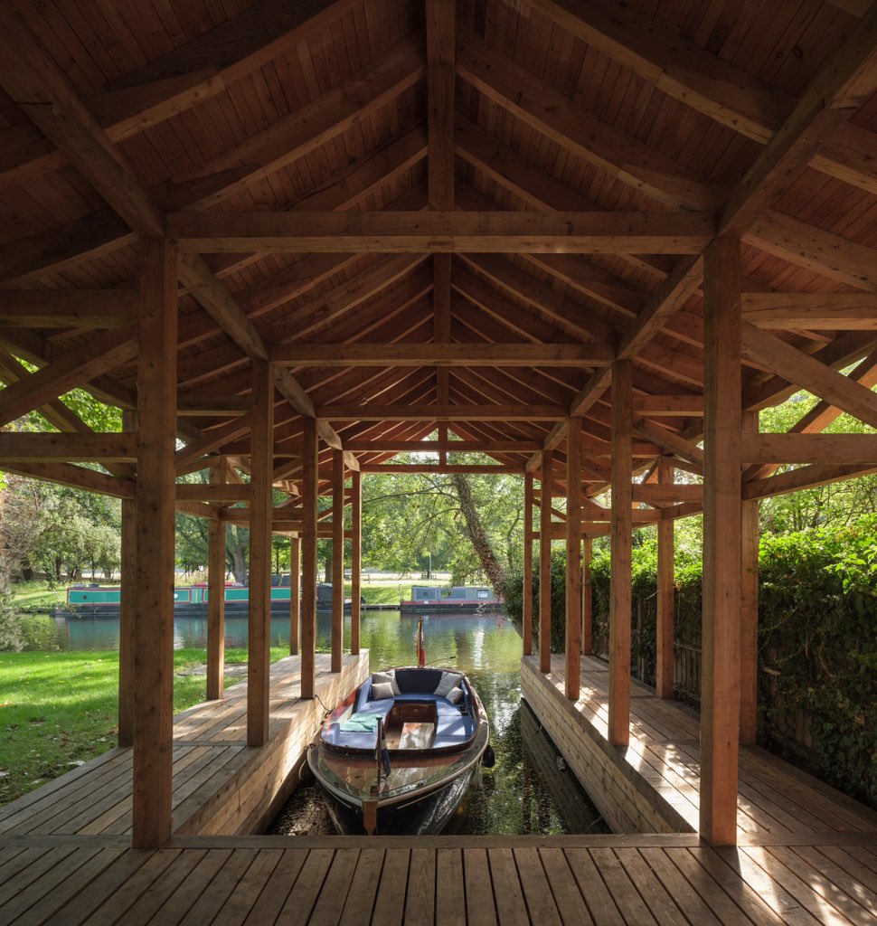 The Craftmanship Award – Winner awarded
to The Boathouse, Chesterton #AshworthParkesArchitects <a href="/CARCambridge/">CAR Research</a> #CambsDesignAwards
