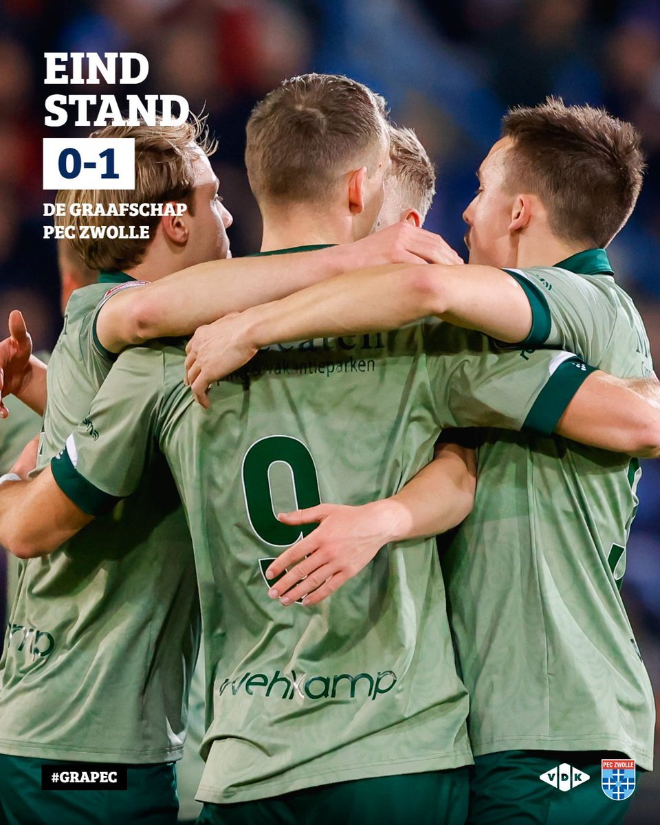 Foot_NL's tweet photo. [Keuken Kampioen Divisie]

💯 Le leader n'a pas tremblé !

🔵⚪️ BV De Graafschap 0-1 PEC Zwolle 🟢🟢 

🟢🟢
🎯 Lennart Thy 13' 🇩🇪

#FootNL #GRAPEC https://t.co/vccpL1hiQw