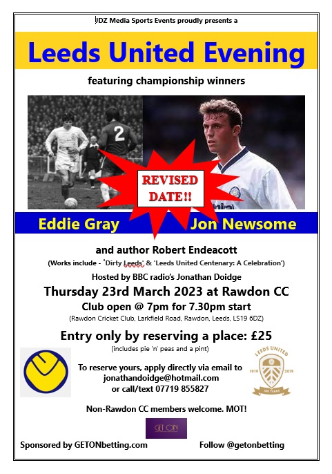 Sporting_Lives1's tweet photo. My all time fave player... #Lorimer. Stories of Peter, Norm, Big Jack, 'the Don' and many more to come at this. Would be great if you can join us... #LUFC #LeedsUnited #MOT https://t.co/G2SqDBEsTD