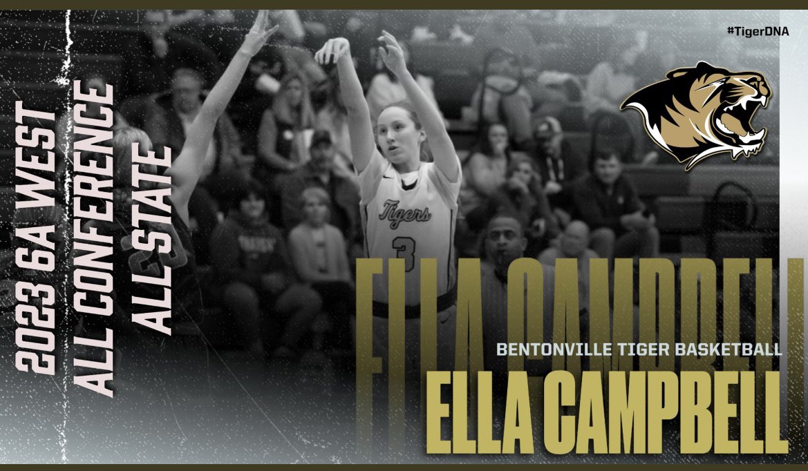 Ella- What an amazing experience the last few years watching you compete for <a href="/BvilleGirlsBB/">Bentonville Girls BB</a>!
Further proof hard work breeds success!

2023 Conference Champs
2x 6A All State (2022/2023)
2x 6A West All Conference (2022/2023)
Single Season 3pt Record Holder
Career 3pt Record Holder