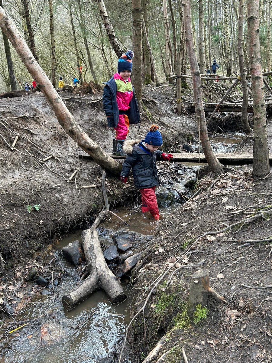 Our Reception and Year 1 boys have had an amazing Forest School experience today! Thank you so much <a href="/forestschoolNE/">Stomping Grounds</a>