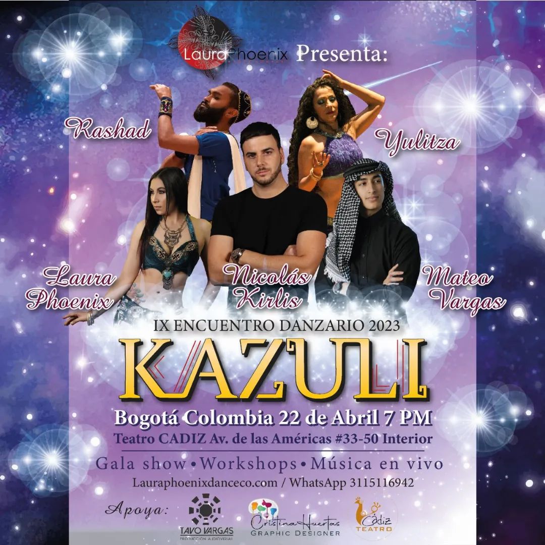 marisa993's tweet photo. 💥Laura Phoenix Dance Company💥 con el apoyo de @tavocineastamorir y Cristina Huertas Design 
Organiza @lauravphoenix
🔥🔥🔥Presenta🔥🔥🔥
✨Festival de Danza Kazuli 2023 ✨ https://t.co/iQSzqrWevf
