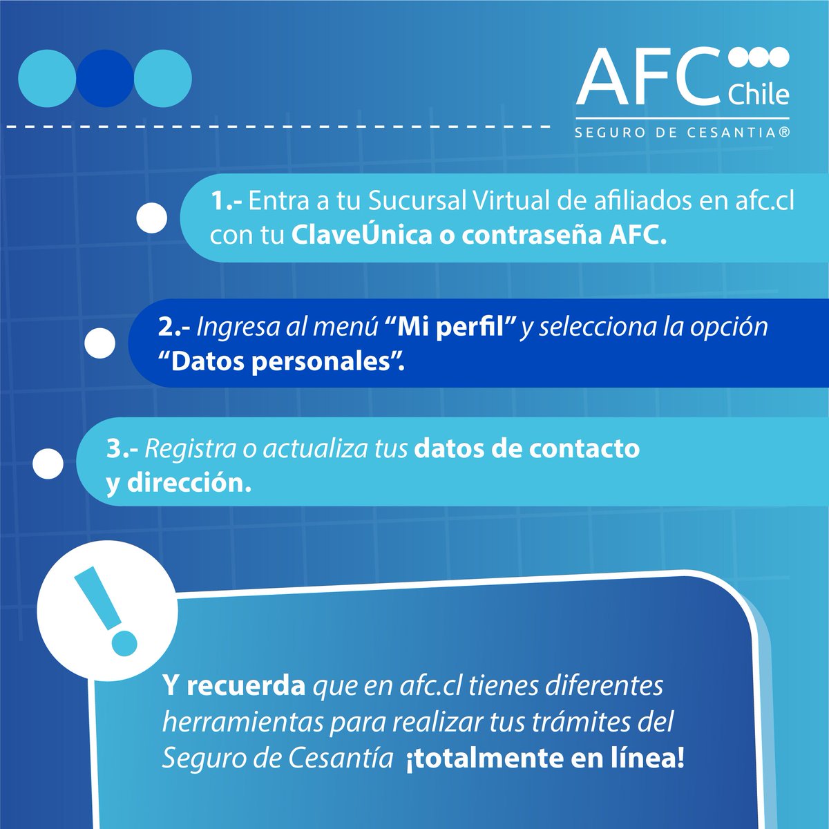 AFC Chile on Twitter "ACTUALÍZATE 💡¿Quieres estar al día de los