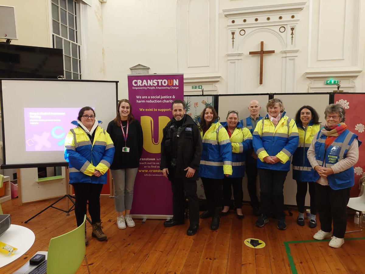 _chickling's tweet photo. Had a lot of fun last week doing Drug and Alcohol awareness education for the Windsor Street Angels. Such an important service they provide to those who need it most, and whilst the majority of us are sleeping! #harmreduction #substanceuse https://t.co/9yiC2m6mHr