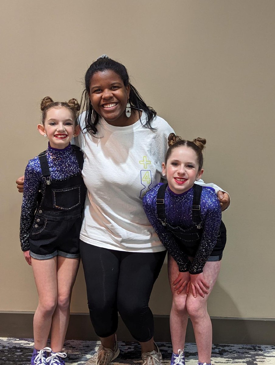 So proud of these two leaders! It was such a blast watching them find their voice in their solo and duet dance performances! Go L &amp; C 💗