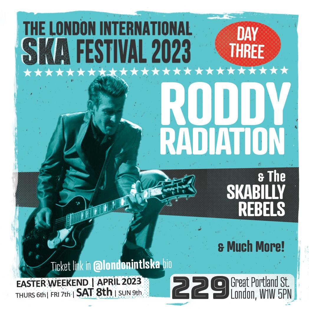 The last London Intl Ska Festival
buytickets.at/hotshotscorcher 

#lisf2023 #ska #rocksteady #Reggae #dub #2Tone