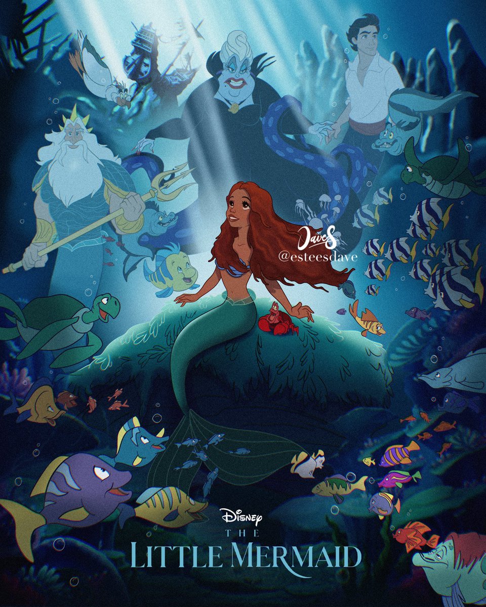 EsteEsDave's tweet photo. 🧜🏾‍♀️💛 The last @disneylittlemermaid poster 💙🧜🏿‍♀️ 

#esteesdave #mermaid #TheLittleMermaid #TheLittleMermaid2023 #mermaids #LittleMermaid #postermermaid #disney #HalleBailey #rt #disneyprincess https://t.co/9pfniq5yw4