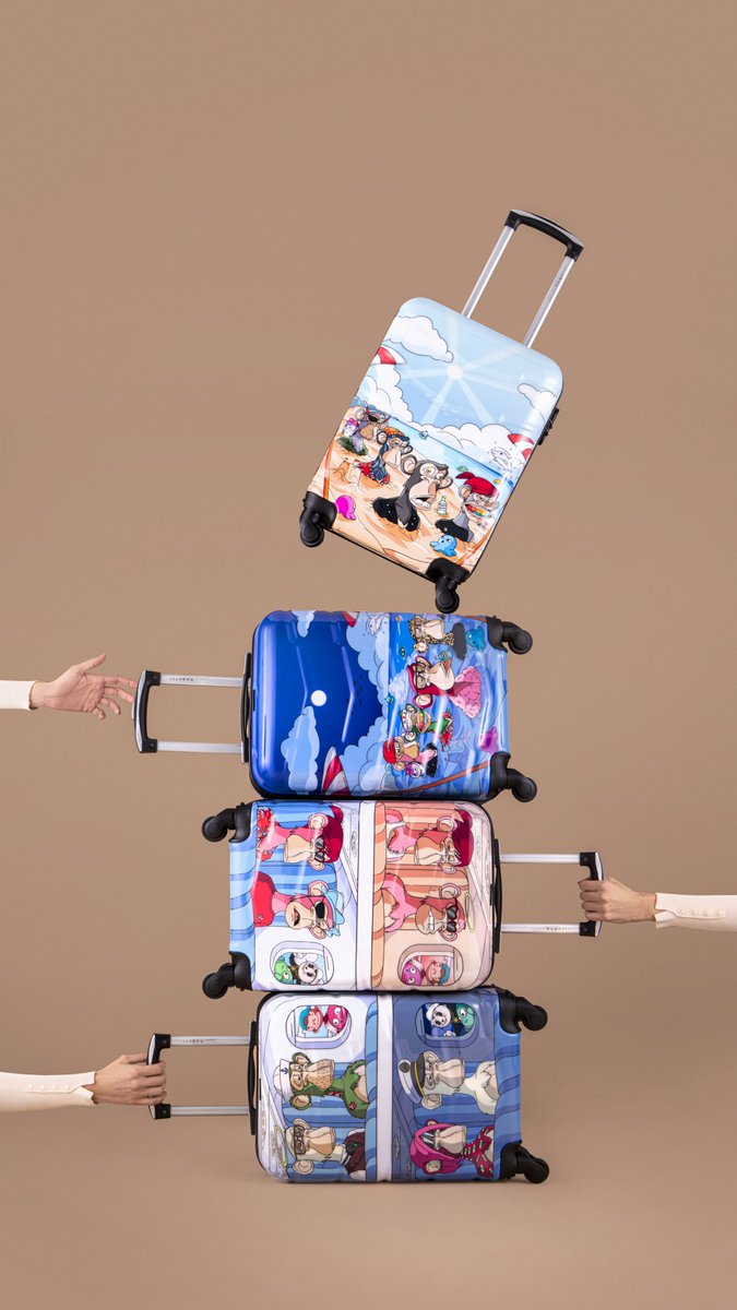 bugattigrp's tweet photo. ✈️Travel in style, travel web3

🔹Shop our first Bored Ape luggage featuring 16 holders

➡️Buy yours now on https://t.co/79OU0Tc4V8 &amp; https://t.co/XqyxkV6fem https://t.co/ihJXgeP7L7

🫶Retweet this post &amp; tag a friend that needs a custom luggage

#LFTravel https://t.co/yuckjEqHBt