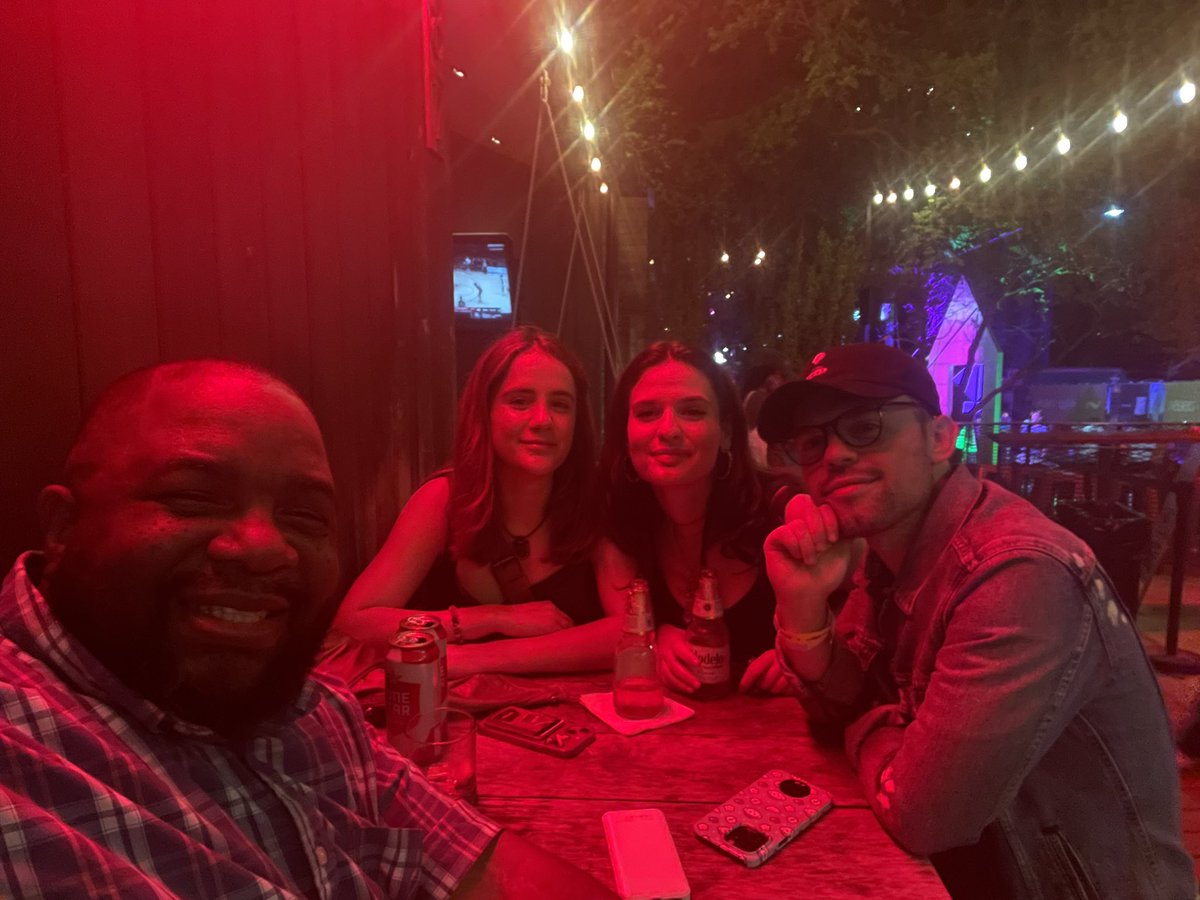 SXSW has been such a movie. Meet <a href="/rae_isla/">Rae Isla, a traveling bard 🧳</a> <a href="/SammyArriaga/">Sammy Arriaga</a> <a href="/violettazironi/"></a> <a href="/luckydad247/">🍞Luckydad247.eth</a> who have just such incredible stores in the space, has given me more reason to advocate for learning more #MusicNFTs #Web3Tour