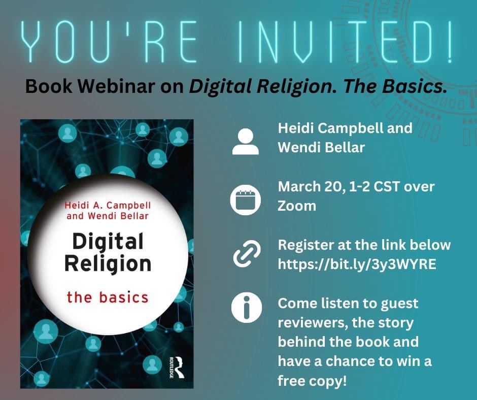 heidiacampbell's tweet photo. One week from today is our book  webinar, don’t forget to sign up! https://t.co/L20ywLkNPU