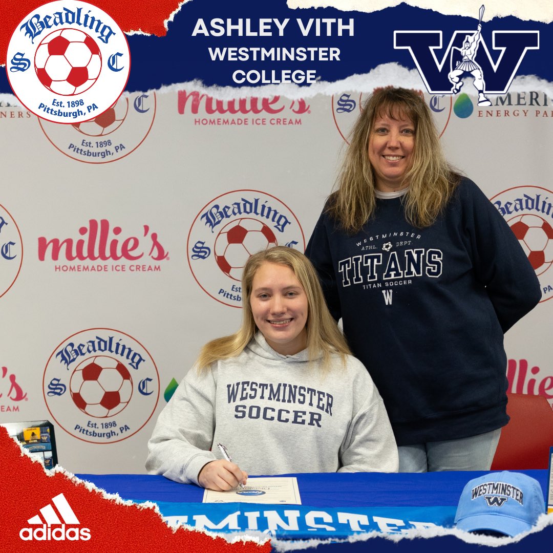 Ashley Vith, a 2 year member of Beadling has officially signed for @WC_WSOCCER ! Ashley will be studying Early Childhood Education and Special Education while looking to make some saves 🧤 on the field. Congrats Ashley! #NationalSigningDay #Titans #WearTheB