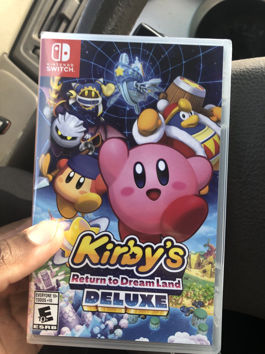 TheWonPMK's tweet photo. Just now bought this! Currently about 6 games behind on my recent purchases. If you know anything about me I’m a #DayOneGamer Especially for @Nintendo Since I’ve been able to buy my own consoles and games. Aka 1996 N64 Day One. Life,Work got me shuck right now, but I’ll get it. https://t.co/S16aR9bSPq