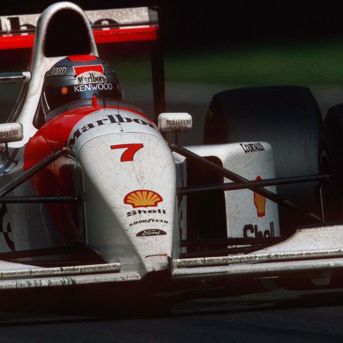 OneEyesOfRacing's tweet photo. This helmet … 🤩🇺🇸🏁 #michaelandretti #mclarenford #mclarenf1 #f11993 https://t.co/sW04tEnF0H