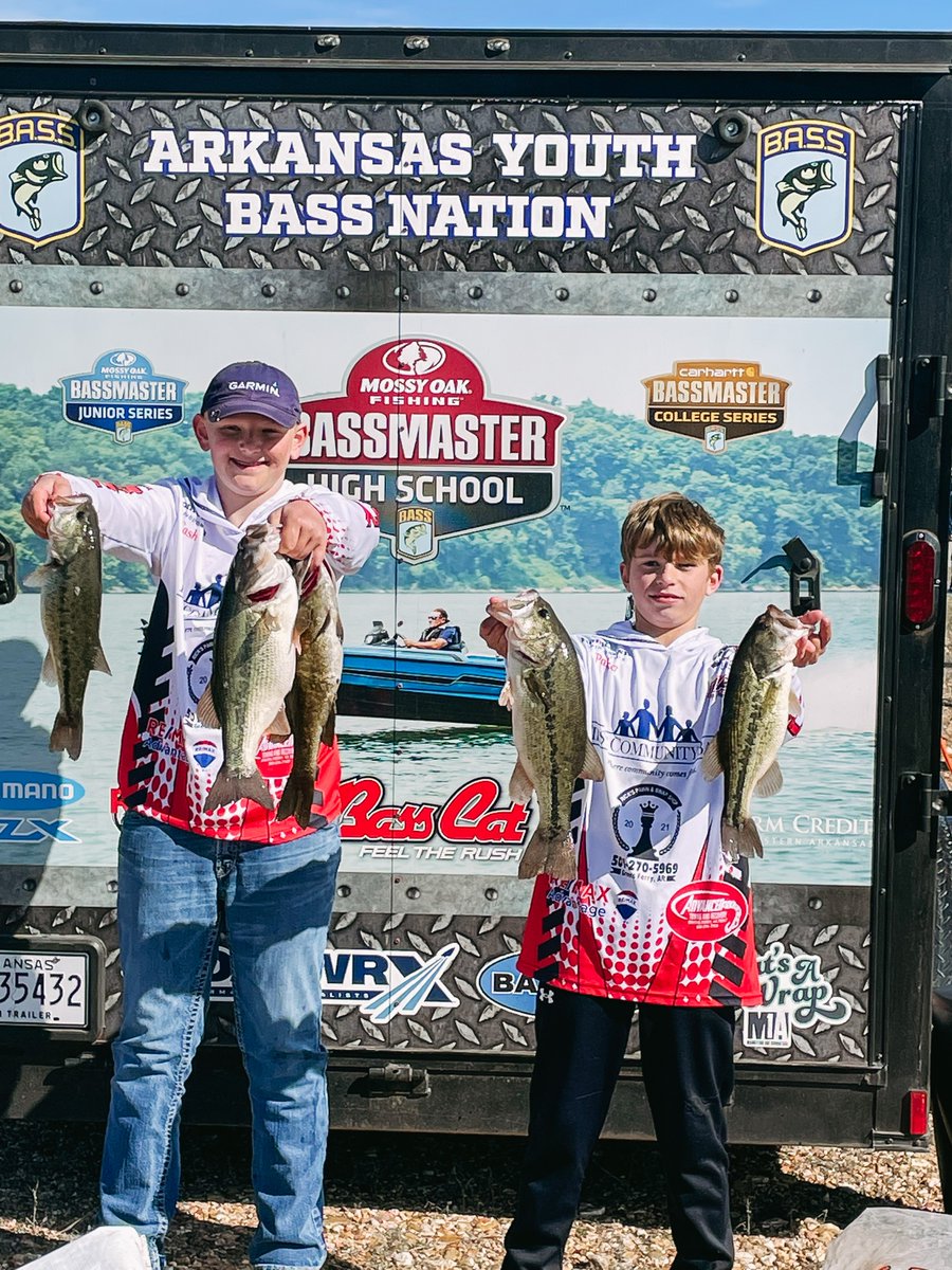 FCBANK1997's tweet photo. Cash and Parker represented First Community Bank well by winning their tournament and biggest bass this past weekend! Way to go, boys! We're proud to see our name on your shirts! 

#WhereCommunityComesFirst https://t.co/QikJo7LX8Q