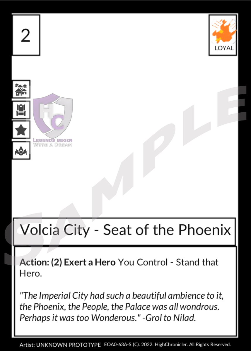 HighChronicler's tweet photo. Today's information reveal is the last card type in LMP. Locations. Locations begin the game in play, you have 5 of them, and can generate the authority listed in the upper left-corner of the card.
#highchronicler #LegendsofMagnaPrima #cardgame #lmpxcg #cardgamedesign #indiegame https://t.co/UJ2wueUJ2x