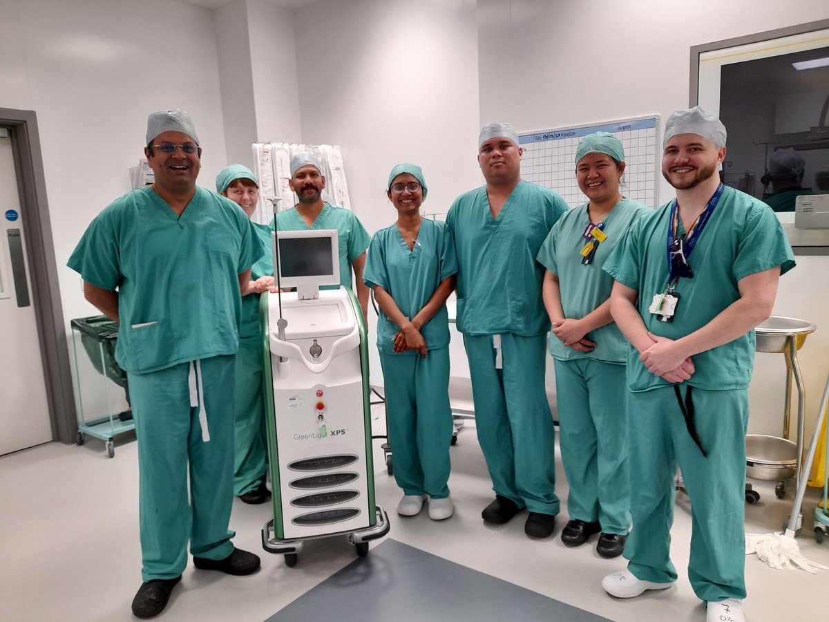 Newcastle Urology (@newcastleurolo1) on Twitter photo First Greenlight Laser procedure undertaken at the Freeman hospital Day Treatment Centre today. Well done to the team <a href="/NewcastleHosps/">Newcastle Hospitals</a> First Greenlight Laser procedure undertaken at the Freeman hospital Day Treatment Centre today. Well done to the team <a href="/NewcastleHosps/">Newcastle Hospitals</a>