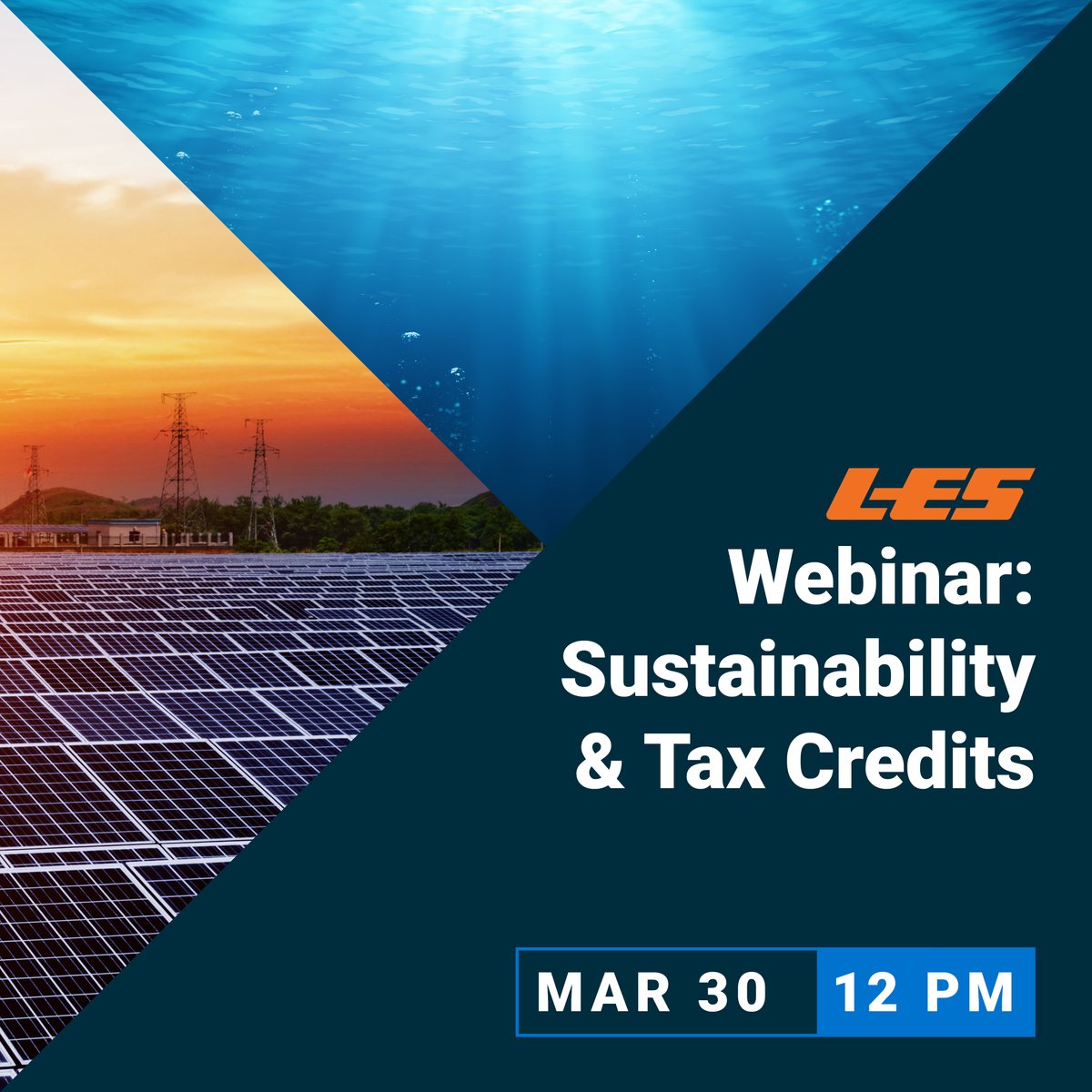 Join us for a webinar on March 30, 12-1 p.m. We will discuss LES residential Sustainable Energy Program incentives and federal tax credits available, touch briefly on EV and solar credits, and more.
Learn more: LES.com/Sustain
#PublicPower #PoweringLNK