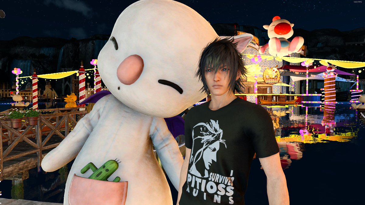 ClairCoult's tweet photo. Okay, own up! Which one of you is in that moogle costume? I know it's one of you lot because it looks like you're trying to pat Noct's butt! @VickyCaelum
#FFXV #FF15 #FinalFantasyXV #FFXVWindowsEdition #MoogleChocoboCarnival #chocomog #moogle #Noctis https://t.co/RGgEk62555