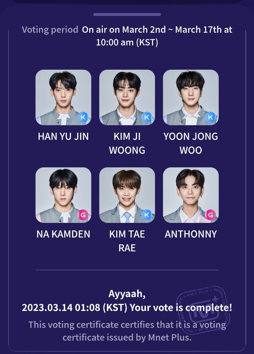 My today picks  #KIMJIWOONG #HANYUJIN  #JOONGJONGWOO #NAKAMDEN #KIMTAERAE #ANTONNY #BOYSPLANET  #BOYSPLANETsupport