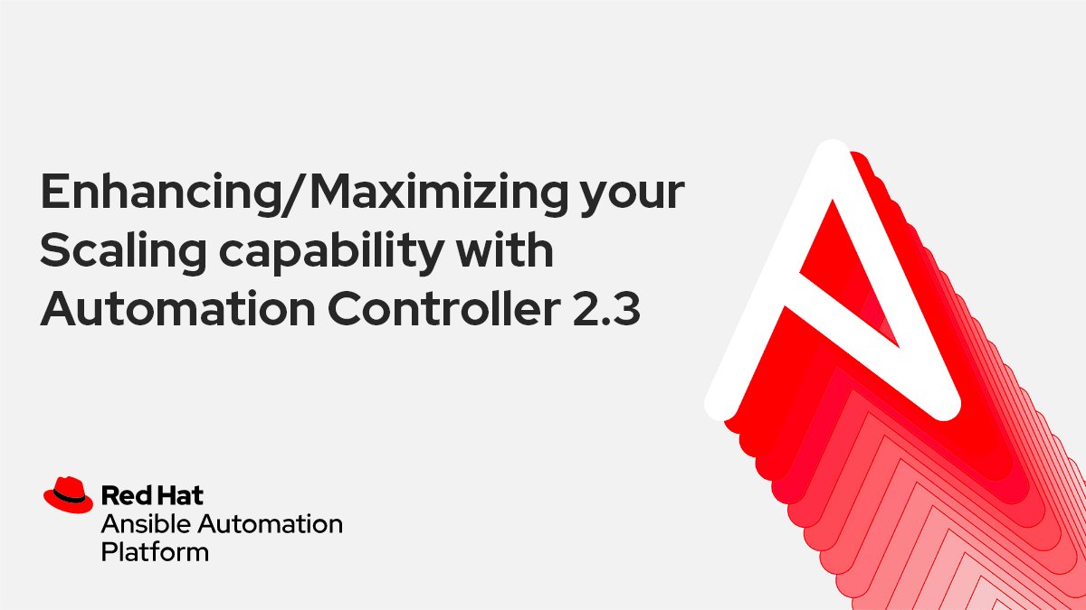 We are excited to announce that the Ansible Automation Platform 2.3 release includes automation controller 4.3: ansible.com/blog/enhancing…