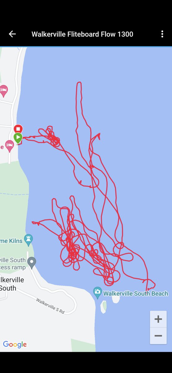 kitesurferpeter's tweet photo. Cracking first session on my Fliteboard with the Flow 1300 wing. Turns fast, goes fast and uses less battery!  Super smooth, like a sports car.

#Fliteboard 
#lovinglife 
#walkerville https://t.co/dAseg0iLsx