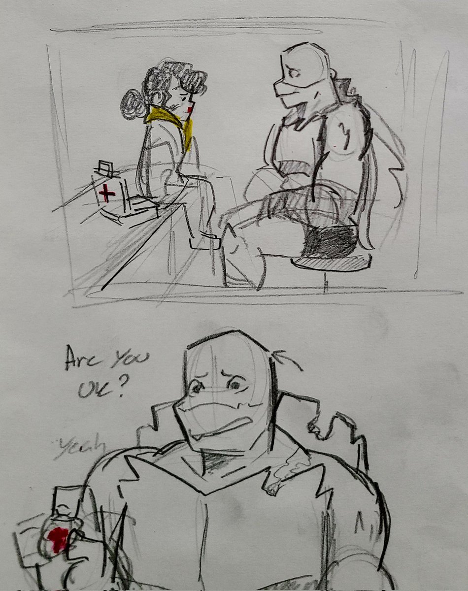 mg8966's tweet photo. Aftermath part 1
Once the boys got April back to Lair and she had a moment to process everything that happened. those tears are gonna fall. and april hates it because she wants her brothers to see her as equil and not a little kid. #rottmt #RiseoftheTMNT #littlesisterau #tmnt https://t.co/saHXev1dTh