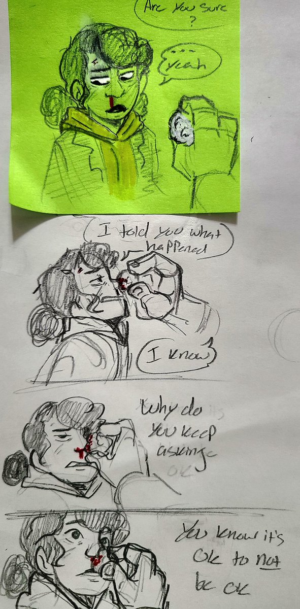 mg8966's tweet photo. Aftermath part 1
Once the boys got April back to Lair and she had a moment to process everything that happened. those tears are gonna fall. and april hates it because she wants her brothers to see her as equil and not a little kid. #rottmt #RiseoftheTMNT #littlesisterau #tmnt https://t.co/saHXev1dTh