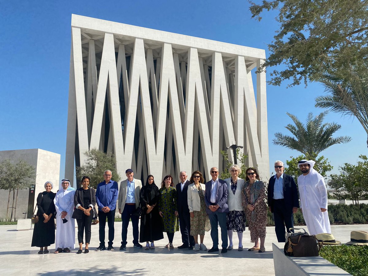 rsopher's tweet image. Diverse fellow travellers from @Woolf_Institute participated i. the first session dedicated to interfaith dialogue at the newly opened and magnificent @abrahamicfh