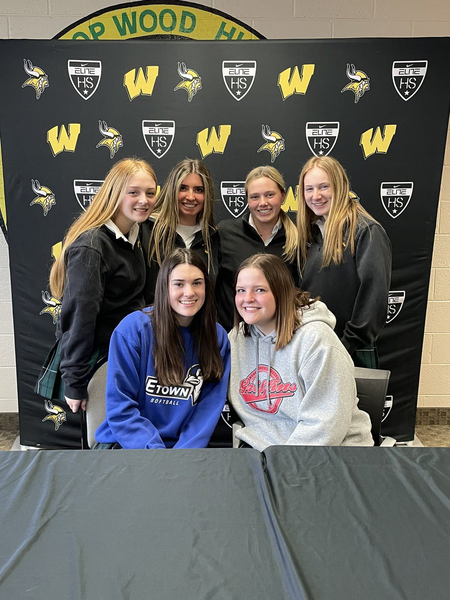 blueangels_fast's tweet photo. We are so proud of @rnolan2023 for committing to play 🥎 at @EtownCollege and @paige6ross for committing to play at Gwynedd Mercy U! Can’t wait to see what you make of the future years! 💙💛 https://t.co/IzkfSqBaRZ