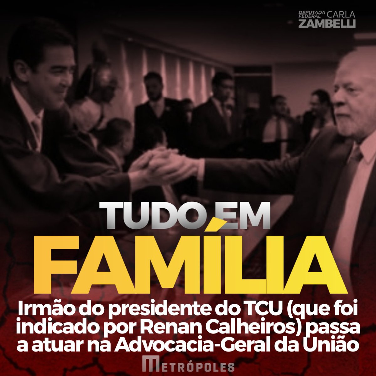 ZambelliRita_'s tweet photo. Segundo o que o próprio jornal @Metropoles veiculou em janeiro, lula cogita indicar Bruno Dantas, o presidente do TCU, para o STF.

Para lembrar: a AGU tem trabalhado em parceria com o TCU para identificar e responsabilizar os "culpados" do 8 de janeiro. (Será? – só uma pergunta) https://t.co/ARLCdNDRje