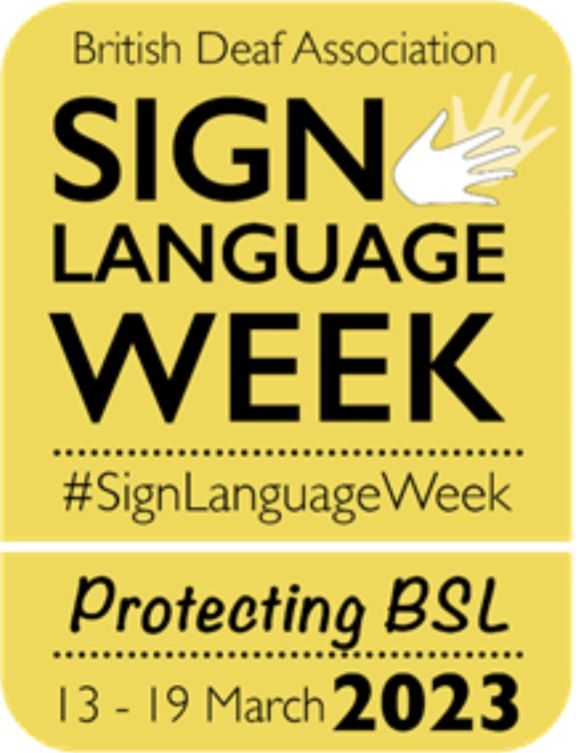 It's Sign Language Week! 🥳

Why not challenge yourself to learn something new in British Sign language everyday this week?

I will add some videos for inspiration below 👇