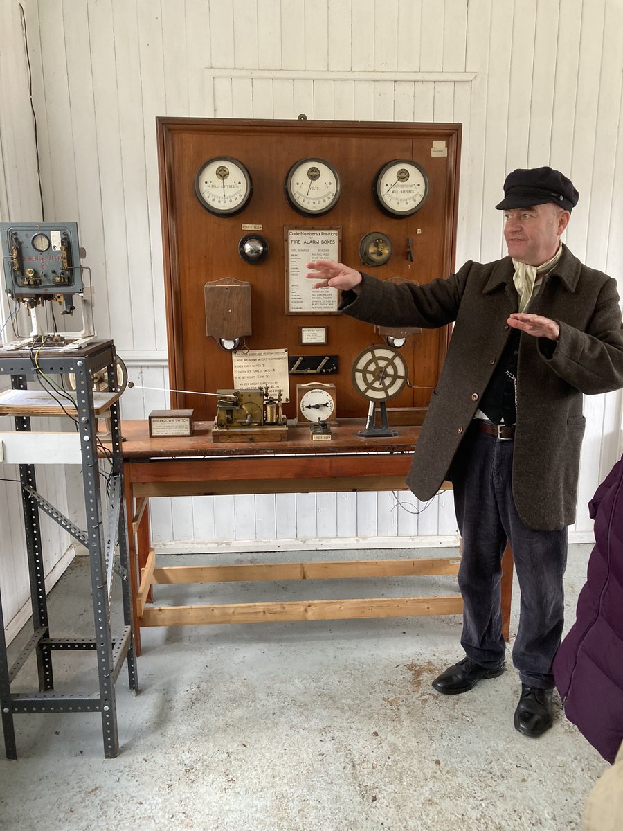 Thanks to <a href="/GunpowderMills/">Royal Gunpowder Mills</a> for giving <a href="/Essex_HS/">High Sheriff of Essex - Julie Fosh</a> the opportunity to visit this very interesting site along with myself and @DarshanSunger. The fire alarm system, basic by today’s standards, would be state of the art in its day. Worth looking at their website for forthcoming events.