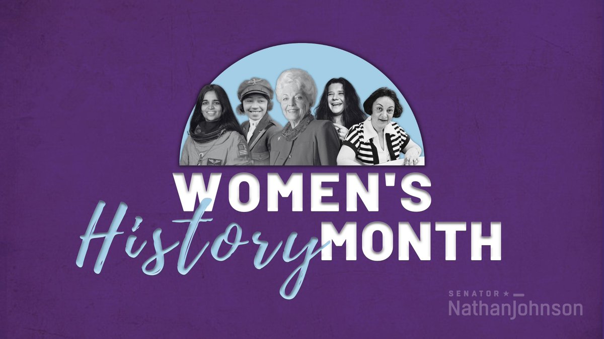 NathanForTexas's tweet photo. Observed annually in March, Women's History Month celebrates and recognizes the countless extraordinary women who have made significant contributions to society and throughout history.
#TXLege #TxLBC #MALCTX #WomensHistoryMonth https://t.co/xAs2SyjlxS