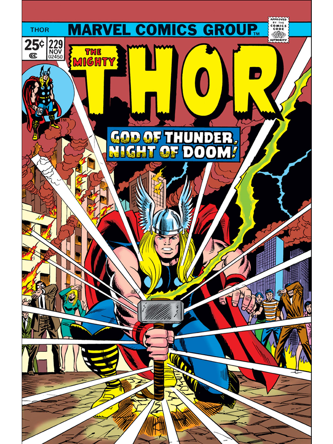 RT @ClassicMarvel_: Thor #229 cover dated November 1974. https://t.co/ok5fMApigU