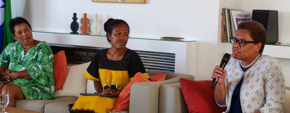 PacWomenLead's tweet photo. #PWL has joined funder @dfat for an #IWD public panel hosted recently by @AusCGNoumea, New Caledonia’s Wali Wahetra &amp; Nadine Jalabert joined SPC’s Principal Strategic Lead – Pacific Women &amp; Girls, @Rakui2Mereseini. https://t.co/oQkL5yvpEC