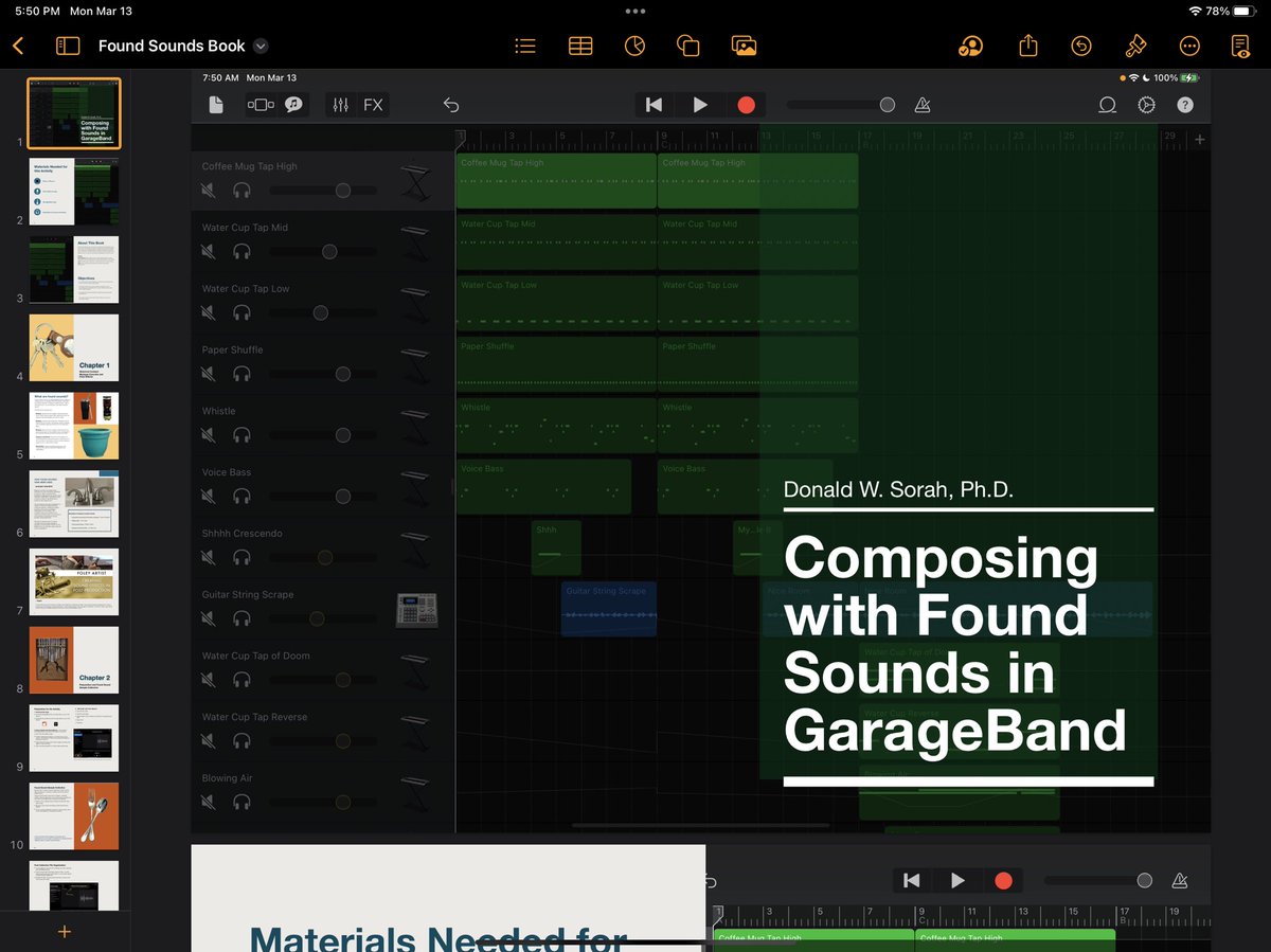 dsorah's tweet photo. I am so excited to share this ~30 page resource with you all very soon. #AppleEDU #AppleEDUCommunity #AppleTeacher #GarageBand #FoundSounds #Proofreading #Editing #AppleBooks #EveryoneCanCreateMusicWithiPad #ComposingWithFoundSoundsInGarageBand #SpringBreakResearch https://t.co/FduwnIpxEU