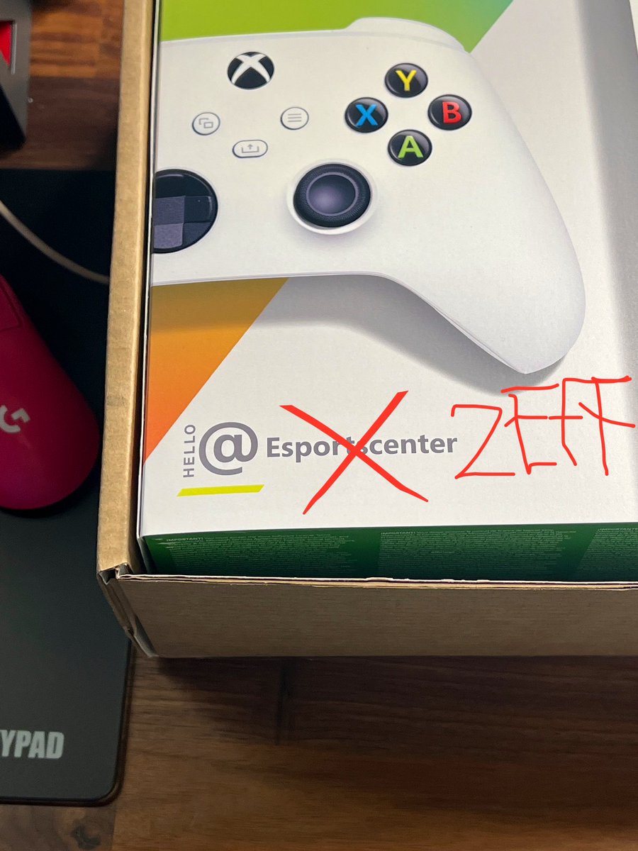 Its_ZEFF's tweet photo. Huge thank you to Xbox for sending this seeding kit including the new Xbox Series S! @Xbox #GiftFromXbox https://t.co/yZ0Q0WTVKQ