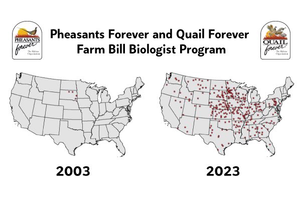 Celebrating 20 years of the Farm Bill Biologist Program! Link below to learn more about what this incredible program has to offer.

bit.ly/3YIB7Kz

This year the Farm Bill Biologist program will celebrate its 20th anniversary. What began in 2003 with the hiring of four