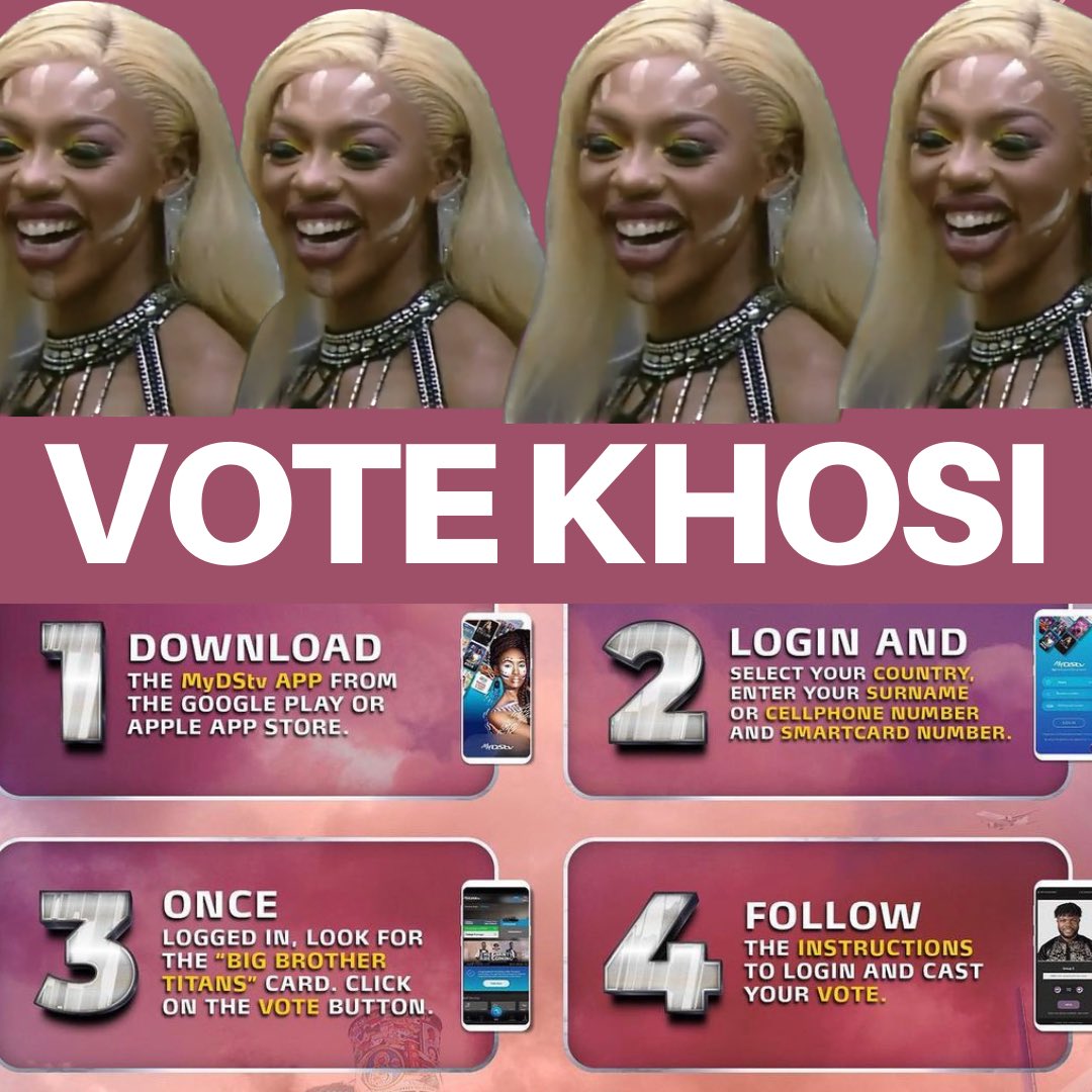 LoveSaidNotSo's tweet photo. This is what they want , they want to distract you . We will visit the birds on Thursday night.  For now go and VOTE VOTE VOTE 🔥🔥🔥🙌🙌🙏🏼🙏🏼🙏🏼🙏🏼🙏🏼🙏🏼🙏🏼🙏🏼🙏🏼👌🏽👌🏽👌🏽

VOTE KHOSI GUYS !!! 
#BBTitans https://t.co/0rOXczkd5s