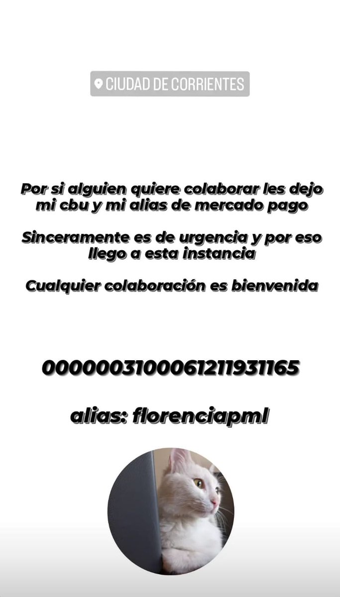 gloriadeflo's tweet photo. hola, si pueden compartir les agradezco de corazón. https://t.co/rUWN5sSro7
