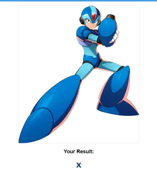 I took that Mega Man X quiz, and I'm Mega Man X!! :)))))))) 