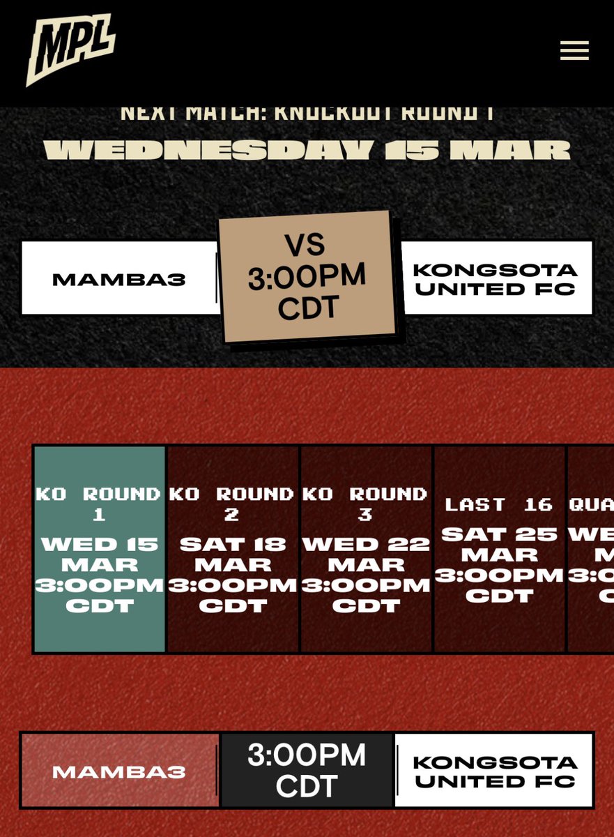 KongSotaUnited's tweet photo. @MartianPLeague We made the Platinum division!
Coming for you MAMBA3 ๐
#MN2Mars #KnockOutStage #MPL https://t.co/gheZ2rAfJP