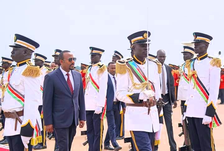 AlfredYouhanis's tweet photo. The Visit of Ethiopia 🇪🇹 Prime  Minster Dr.Abiy Ahmed to South Sudan is a great Step toward full implementation of the agreement   . https://t.co/aTtjcdsnov