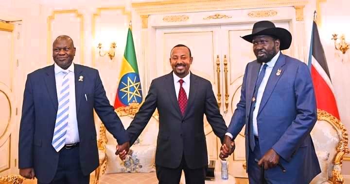 AlfredYouhanis's tweet photo. The Visit of Ethiopia 🇪🇹 Prime  Minster Dr.Abiy Ahmed to South Sudan is a great Step toward full implementation of the agreement   . https://t.co/aTtjcdsnov