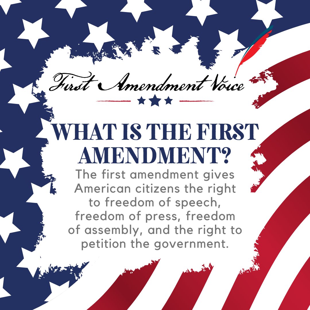 1st_amend's tweet photo. FAV wants to ensure that citizens know their rights and have a space to talk and ask difficult questions, and the First Amendment makes that possible. Our First Amendment rights are essential for America to thrive. https://t.co/2F9GQ4TJCm